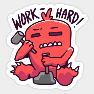 Monsters at Work Sticker